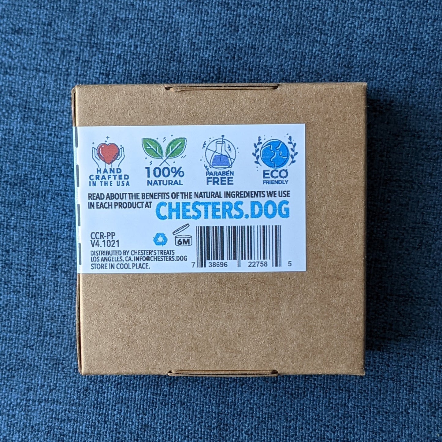 CHESTER'S CARE PAW PROTECTOR FOR DOGS - PROTECT, SOOTHE, AND RESTORE PAWS - HOLISTIC GROOMING