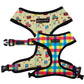 Oui Oui Frenchie Reversible Harness - 80s